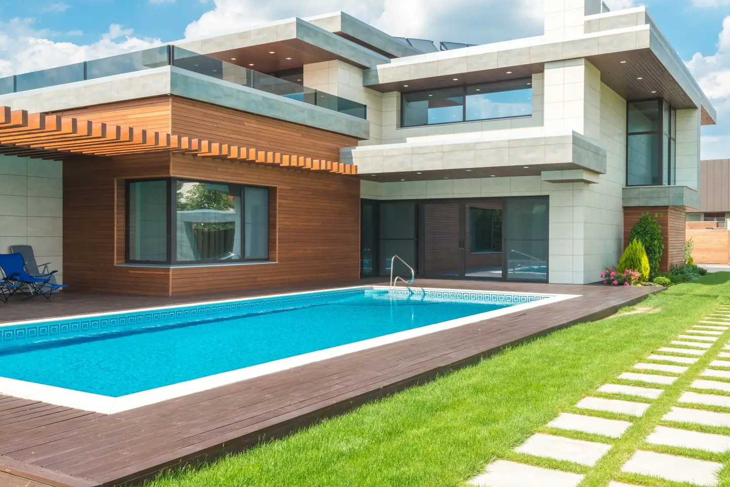 Swimming pool built in Bentley, NSW